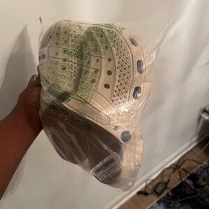 Men's Beige Slip-On Sandals